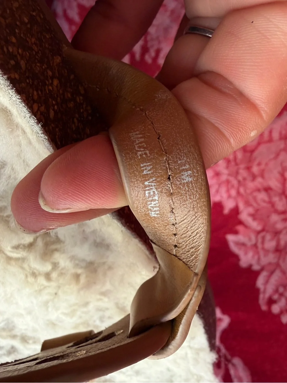 Tory Burch Miller Cloud Shearling sandals